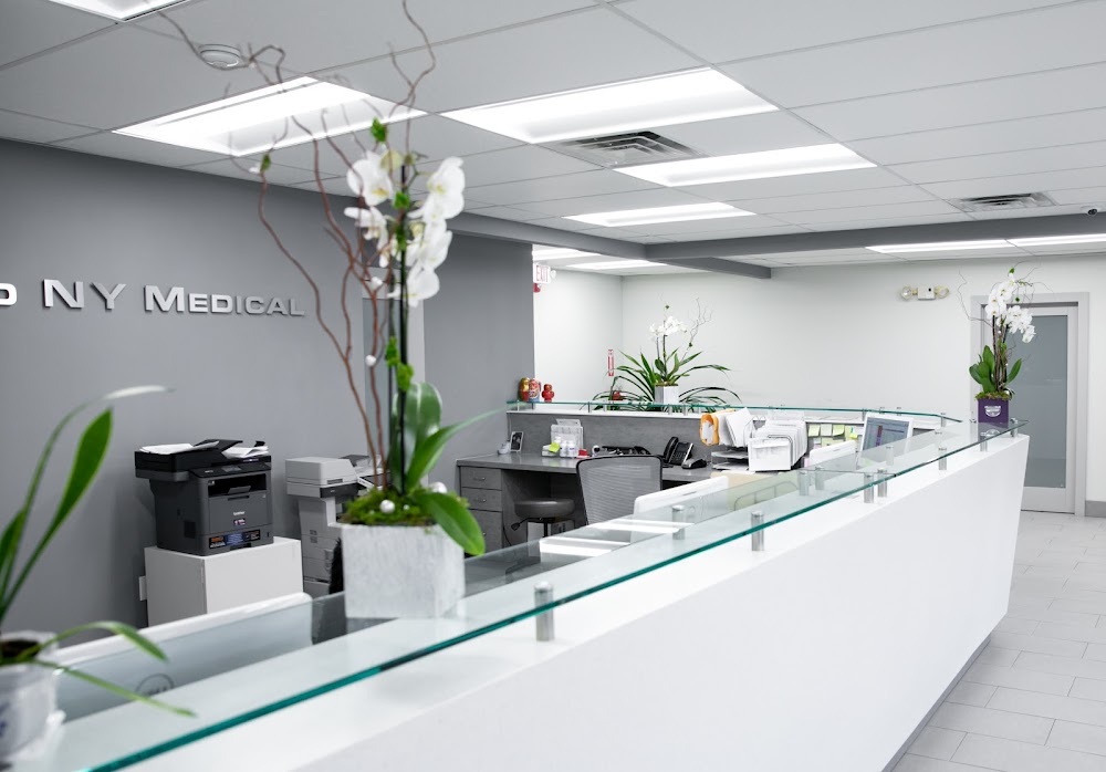 Reception and signage at Rockland NY Medical